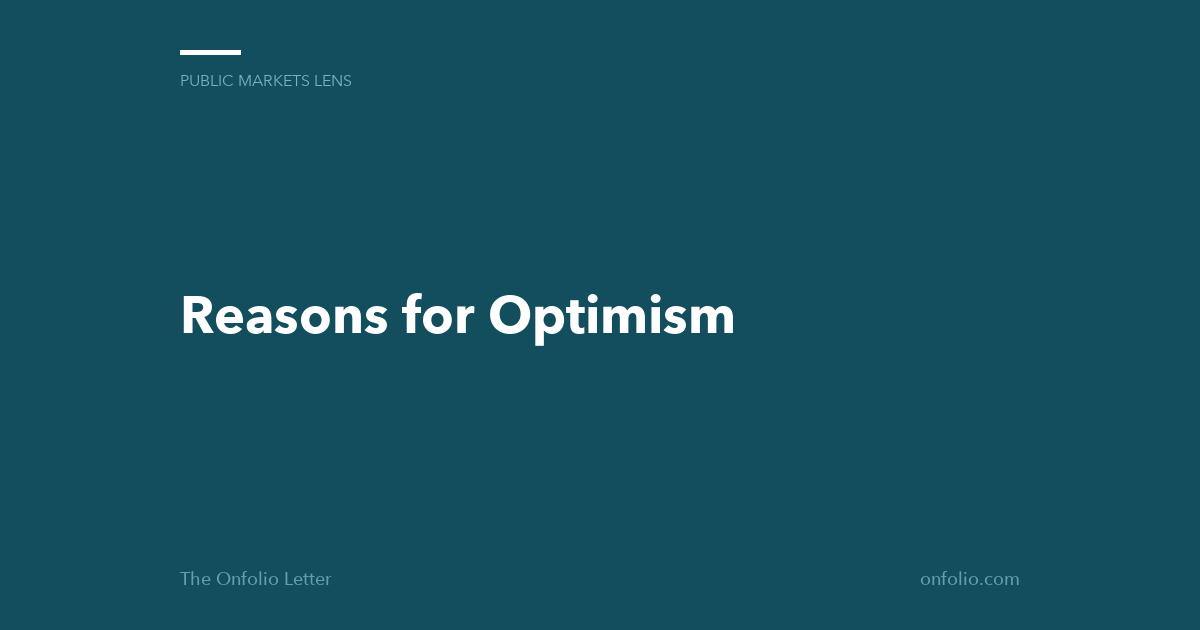 Reasons for Optimism: More Detail on Our Pipeline